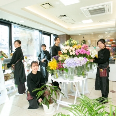 本物のフラワーショップ