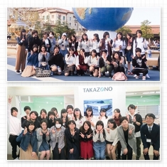 研修旅行現場見学だけではなく思い出もいっぱいの旅行！学科別に行われる研修旅行。医療・薬業業界の現場を研修したり、友達と観光を楽しんだり、クラスのみんなとの絆が深まるイベントです。