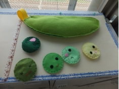 　布で作ったおもちゃ①