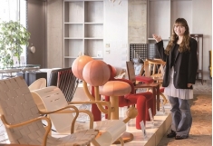 【コレクションルーム】海外の著名な椅子が数多く展示されているのでとても参考になります！