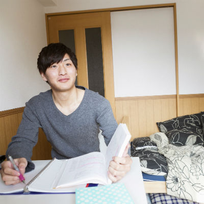 アパート・マンション型の学生寮は完全個室タイプ！プライバシーがしっかり守られています。