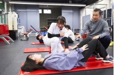 ＜授業風景＞ヘルスプロモーション整復学科