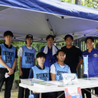 プロスポーツチームの試合運営を実践し、スポーツマネジメントを学びます。
