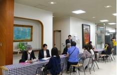 オープンキャンパスでの教員との個別相談！入試や進路のことなど、何でも聞いて！