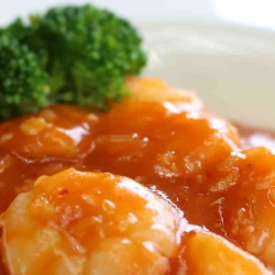 中国料理　エビのチリソース