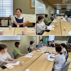 多くの大会で入賞実績のある当校。卒業生とこれから大会に出場する学生の座談会。