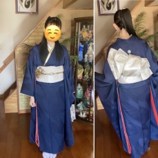 成人式（二十歳の集い）の振袖を仕立てました。